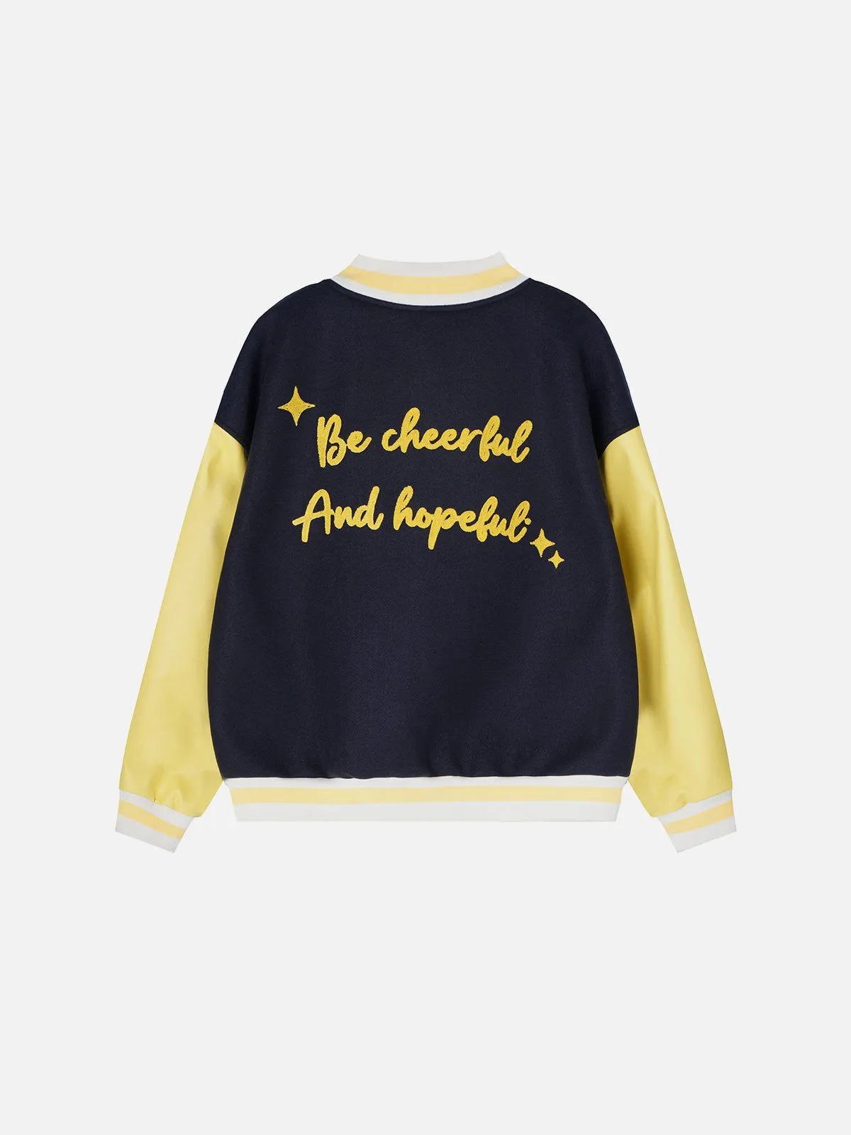 Aelfric Eden Color Blocking Varsity Jacket