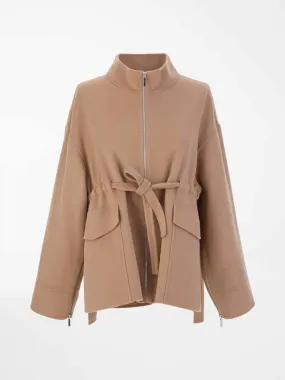Safari Kimono Sleeve Drawstring Double